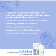 TheLifeCo Doğal Roll-On Deodorant White Cedar 60 ml (Alüminyumsuz, Alkolsüz, Doğal)