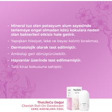 TheLifeCo Doğal Roll-On Deodorant Cherish 60 ml (Alüminyumsuz, Alkolsüz, Doğal)