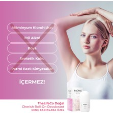 TheLifeCo Doğal Roll-On Deodorant Cherish 60 ml (Alüminyumsuz, Alkolsüz, Doğal)