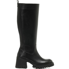 Nine West Ovarye 4pr Siyah Kadın Topuklu Çizme