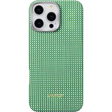 Pitaka iPhone 16 Pro Max Kılıf Magsafe Özellikli Aramid Fiber Ultra-Slim Classic Serisi Forest Green