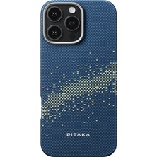 Pitaka iPhone 16 Pro Max Kılıf Magsafeli Aramid Fiber Tactile Woven Starpeak Serisi Milky Way Galaxy