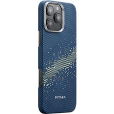 Pitaka iPhone 16 Pro Max Kılıf Magsafeli Aramid Fiber Tactile Woven Starpeak Serisi Milky Way Galaxy