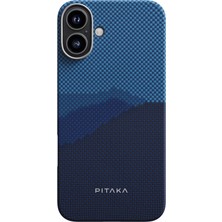 Pitaka iPhone 16 Plus Kılıf Magsafeli Aramid Fiber Tactile Woven Starpeak Serisi Over The Horizon