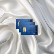 LEVA GOLD 3 Adet 5 gr 24 Ayar Nadir Gram Altın