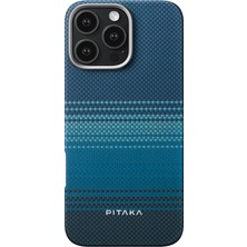 Pitaka iPhone 16 Pro Kılıf Magsafeli Aramid Fiber Tactile Woven Sunset-Moonrise Serisi Moonrise