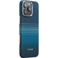 Pitaka iPhone 16 Pro Kılıf Magsafeli Aramid Fiber Tactile Woven Sunset-Moonrise Serisi Moonrise