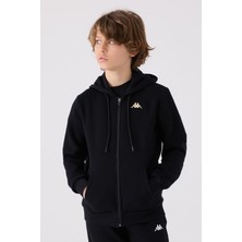 Kappa Erkek Çocuk Siyah Hırka