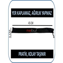 Nebu Slim Mangal - Pratik Cep Mangalı - 40*30 cm Minimalist Kamp Izgarası