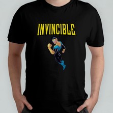 Pixxa Invincible  Pamuklu Bisiklet Yaka T-Shirt Model 2
