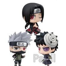 Pabil Naruto Shippuden Anime Manga Aksiyon Figür 7 cm - 3 Lü Set 1