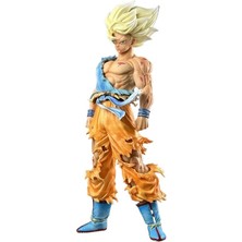 Deming Dragon Ball Süper Saiyan Anime Şekil Modeli (Yurt Dışından)