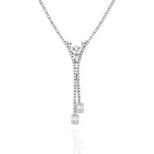 Noche Diamond 1,76 Karat Baget Pırlanta Kolye