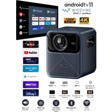 Wanbo Mozart 1 Pro Android Tv L1 Lisanlı Projeksiyon Cihazı