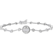 Noche Diamond 0,15 Karat Baget Pırlanta Bileklik