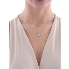 Noche Diamond 0,22 Karat Baget Pırlanta Kolye