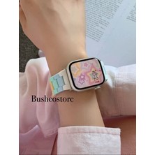 Bushco Store Apple Watch Renkli Colorful  Akıllı Saat  Kordon 38-40-41mm