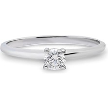 Noche Diamond 0,23 Karat Idl Sertifikalı Tektaş Pırlanta Yüzük