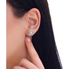 Noche Diamond 0,64 Karat Baget Pırlanta Küpe