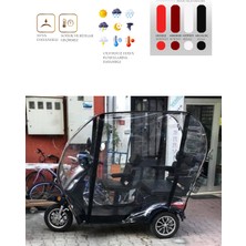 Motor Tente Market Kr Vesta 5000 - Üç Tekerli Motor Brandası - Siyah