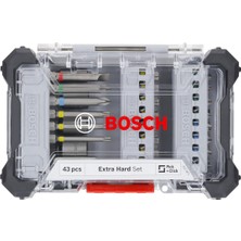 Bosch Professional Extra Hard 43 Parça Vidalama Ucu Seti - 2607017723