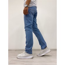 Erkek Mavi Regular Fit Kot Pantolon
