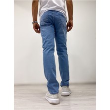 Erkek Mavi Regular Fit Kot Pantolon