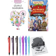 Milli Mücadele Kahramanları Her Şey Vatan Için ve Çilekli Dondurma 2li Set