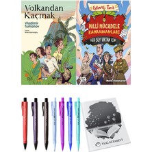 Milli Mücadele Kahramanları Her Şey Vatan Için ve Volkandan Kaçmak 2li Set