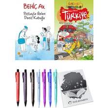 Güzel Ülkem Türkiye 3 ve Postayla Gelen Deniz Kabuğu 2li Set