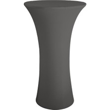 Cosy Tr Osaka Bıstro Masa Örtüsü BI STRETCH - 70 cm Çap - GRİ