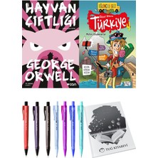 Güzel Ülkem Türkiye 4 ve Hayvan Çiftliği 2li Set