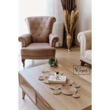 Rope Decor Hasır Jüt Runner Amerikan Servis 75X35 cm