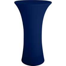 Cosy Tr Osaka Bıstro Masa Örtüsü BI STRETCH - 80 cm Çap  - MARINE MAVİ