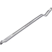 İzeltaş 6360260600 Kıvrık Uçlu Levye Krom 600 mm