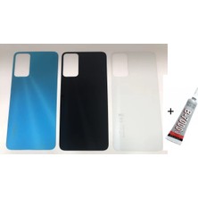 SDT Infinix Hot 12 Arka Batarya Pil Kapağı Mavi (B7000 15 ml Yapıştırıcı)