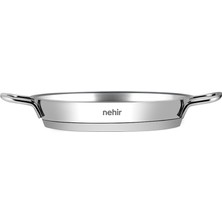 Nehir Silver Çelik Italyan Omlet Sahan 18 cm Kapaksız