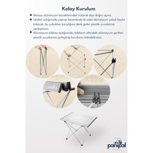 Panipal Outdoor Alüminyum, Katlanabilir Kamp ve Piknik Masası, Omuz Askılı Taşıma Çantasıyla S