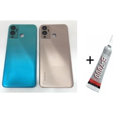 SDT Infinix Hot 12 Plus Arka Batarya Pil Kapağı Yeşil (B7000 15 ml Yapıştırıcı)