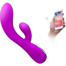 Rüya Life Usb Şarjlı Telefondan Kumandalı Klitoris Uyarıcılı Teknolojik Vibratör
