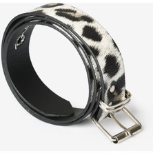 MODA1001 Leopar Desenli Kadın Kemer  - Leopar Leopar - 100