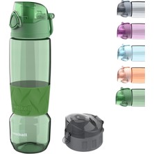 Zweikell Rosso Switch Military Green Bpa Içermez 650 ml Tritan Kırılmaz Suluk - Su Matarası - Yedek Kapak Hediyeli