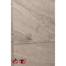 TeknoTrust Krom Metal Modern Tasarım Siyah Solo Havluluk, dayanıklı ve şık dekoratif aksesuar