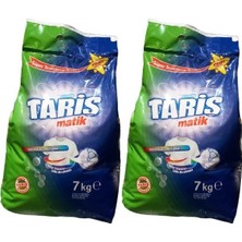 Tariş Matik Toz Çamaşır Deterjanı 14KG Renkli ve Beyazlar Için (2pk*7kg) (106 Yıkama)