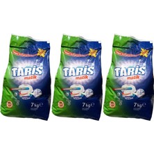 Tariş Matik Toz Çamaşır Deterjanı 21KG Renkli ve Beyazlar Için (3pk*7kg) (159 Yıkama)