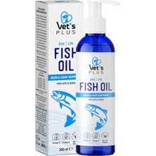 Vet's Plus Kedi ve Köpekler Için Balık Yağı 200ML