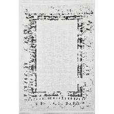 Merinos Crystal 32564-061 Gri Çerçeveli Salon Antre Oturma Mutfak Yatak Odası Halısı
