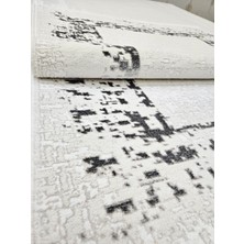 Merinos Crystal 32564-061 Gri Çerçeveli Salon Antre Oturma Mutfak Yatak Odası Halısı