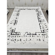 Merinos Crystal 32564-061 Gri Çerçeveli Salon Antre Oturma Mutfak Yatak Odası Halısı