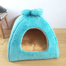 Huoxun Shop B Gül Pembe Tarzı 25X25CM Kedi Köpek Evi Koltuk Yatak (Yurt Dışından)